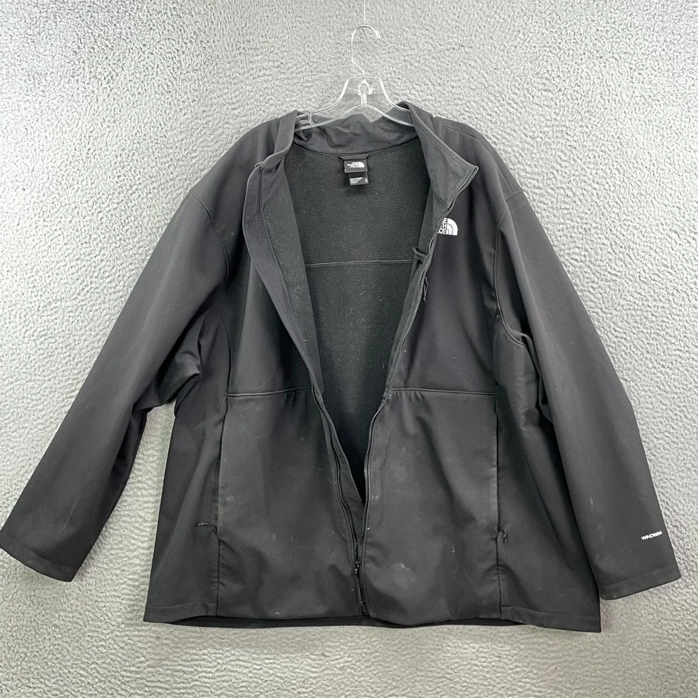 North Face Windwall Softshell Jacket Men 4X Fleece Outdoor Performance Camp Hike